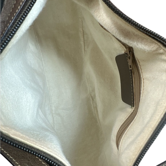 Gucci Brown vintage pvc crossbody bag - Picture 9 of 12